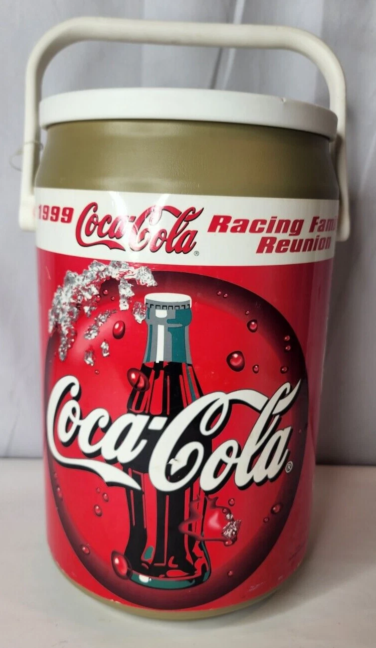 Vintage Coca Cola Coke Classic 20” Tall Can Cooler Kooler Kraft 1993 Red