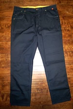 Timeless Elements For McDonalds Mens Chino Work Uniform Pants SZ 38 x 32 Black