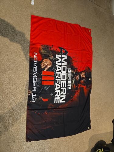 Call Of Duty Modern Warfare III 3 Exclusive GameStop Large Graphic Banner 35x58