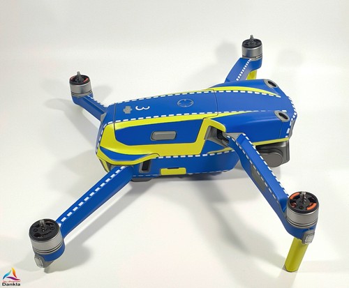 DJI AIR 2s - SKIN - DESIGN: Polizei ohne Schrift und Wappen - Picture 5 of 9