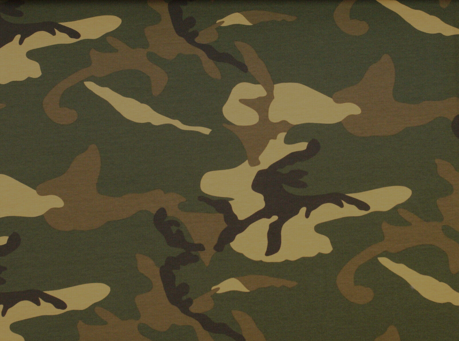 svømme Karu Bering strædet Eur 13,90/M Jersey Camouflage Army Green Fabric 0, 50mx1, 147 7/12ft Art  2713 | eBay