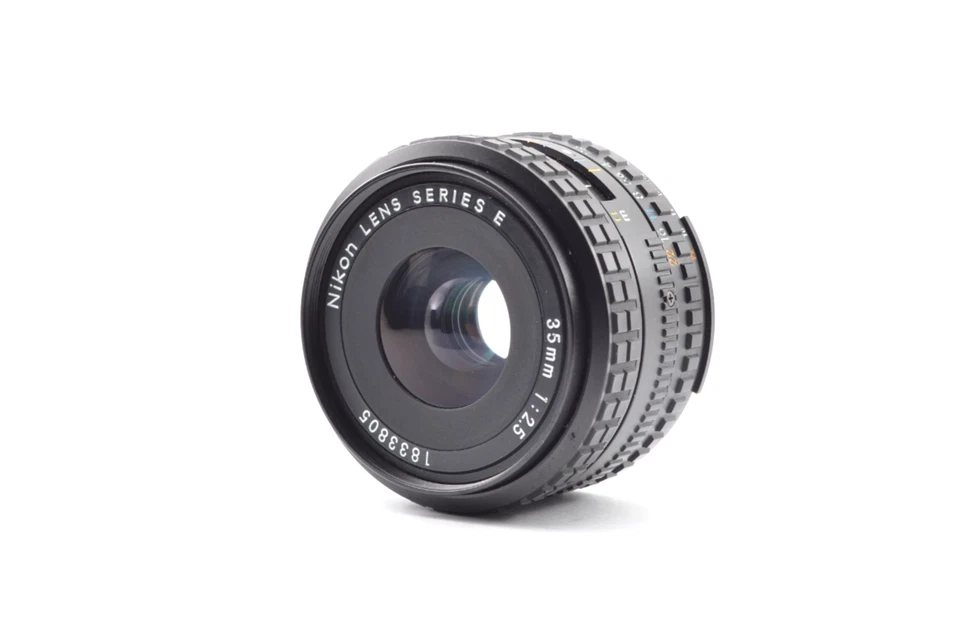 RARO!!!【Como Nuevo】Lente Gran Angular Nikon SERIE E 35mm f/2.5 Ais Ai-s de Japón #2348 Foto 2 de 4