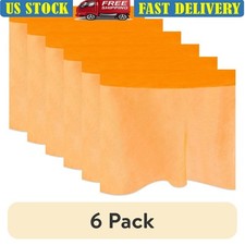 84 Inch Round Plastic Table Cover Disposable Water Resistant Party Decoration US