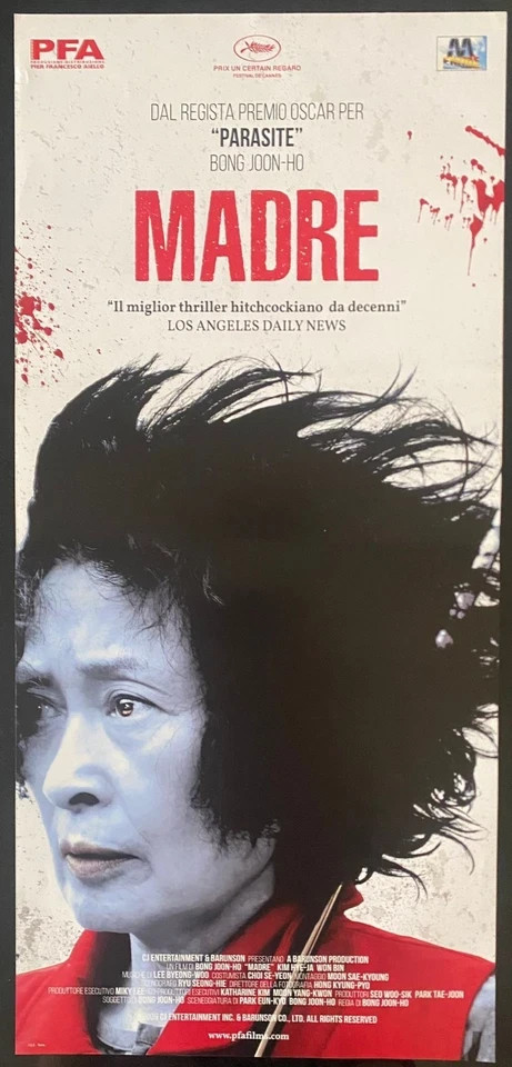 Locandina originale film Madre (2010) - Regia di Bong Joon-ho