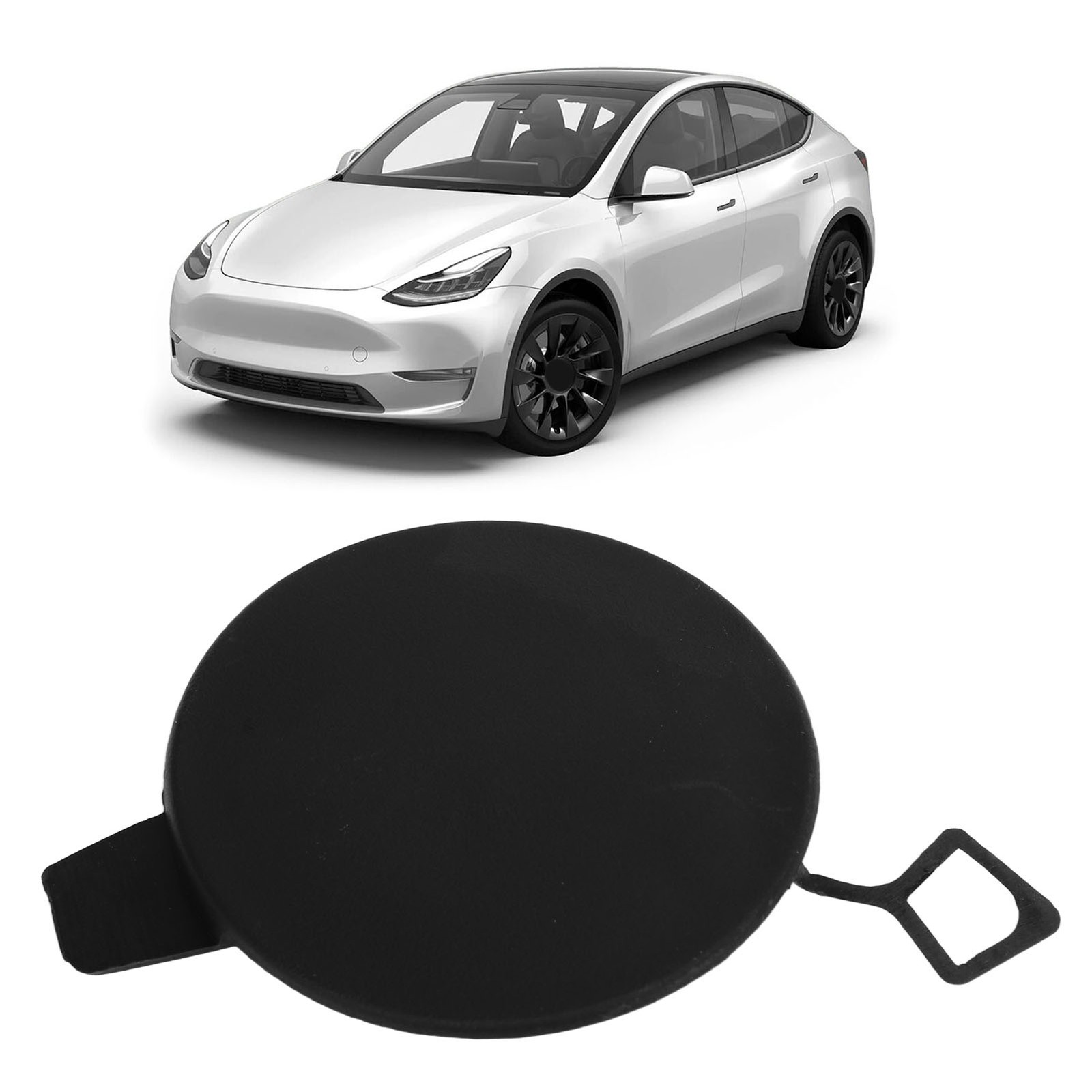 Rear Bumper Trailer Tow Hook Cover Cap 1494426 00 A Stylish Bumper Tow Hook BAJ