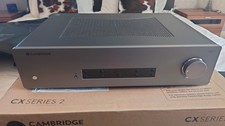 Immaculate Cambridge Audio CXA81 Integrated Stereo Amplifier Inc QED Ref XLR 