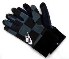 Nike Club Fleece 2.0 Gloves Men's Large Black/Dark Smoke Grey/White