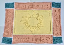 Handcrafted “You Are My Sunshine” Baby Blanket—MADE TO ORDER IN ANY COLORS