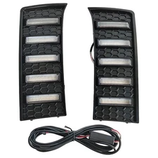 Fog Lamp Turn Signal DRL LED Daytime Running lights For 2022 -2025 Toyota Tundra