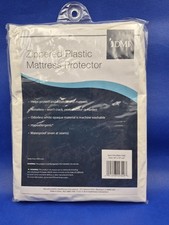 Zippered Plastic Twin Mattress Protector Hypoallergenic Waterproof DMI