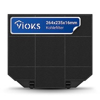 Vioks Aktivkohlefilter 264X235Mm EFF72 FüR AEG Bosch Faber Dunstabzugshaube