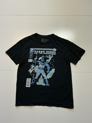 Rumble Society Mezco Toyz Comics Baron Bends & The Aquaticons Graphic T-Shirt LG