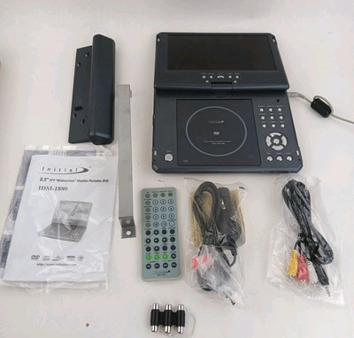 Initial IDM-1880 Portable Dvd Player *BROKEN HINGE* screen Is Loose Bad Joint