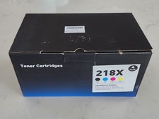 218X Compatible Toner Cartridge 4-Pack BK/C/M/Y for HP Color LaserJet Pro