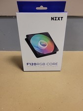 NZXT - F120 Core RGB 120mm Computer Case Fan with Fluid Dynamic Bearings - Black