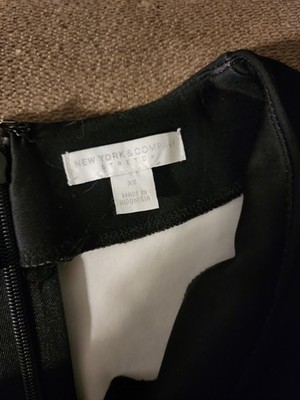 NY&C Black Sheath Dress XS Work Career