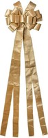 Clayre & Eef 65975GO Dekorative Schleife 33X135 Cm Goldfarbig