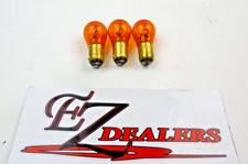CEC 1157NA Natural Amber 12.8/14V 27/8.3W BAY15d Double Contact Bulb QTY. 3