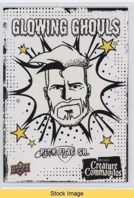 2025 Upper Deck DC Creature Commandos Glowing Ghouls Rick Flag Sr #GG-1 READ 2k4