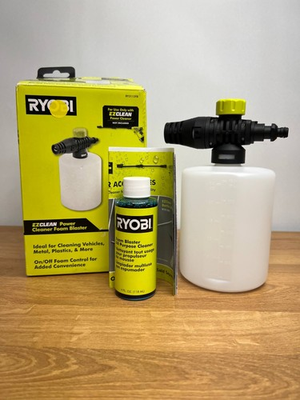 #ad #ad Ryobi RY3112FB EZClean Power Cleaner Foam Blaster Pressure Washer Attachment $39.99