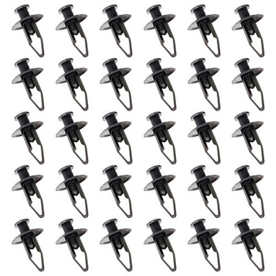 30pc Stoßstangen Radkasten Kühlergrill Clips für Mitsubishi 6385401A00 MR328954