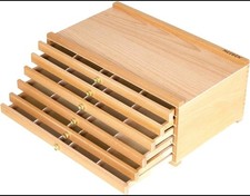 MEEDEN 6-Drawer Artist Supply Storage Box - Portable Foldable Multi-Function Bee