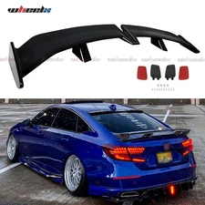 Gloss Black 55" Rear Trunk Spoiler Wing PRO Style For Honda Accord Sedan Coupe