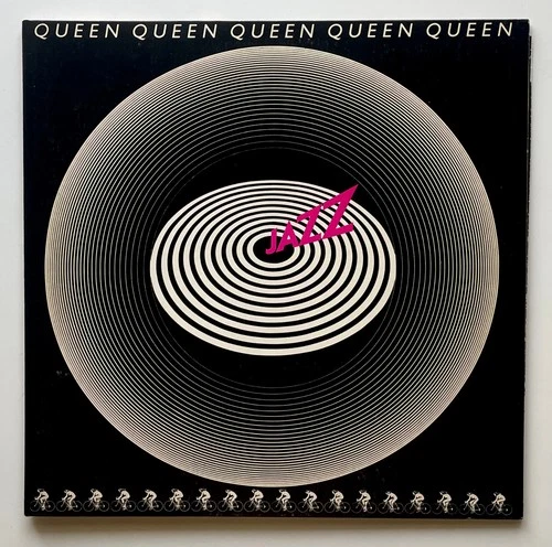 ORIGINAL 1978 QUEEN Album JAZZ Record 1ST PRESSING Vinyl w POSTER Lp NEAR MINT!