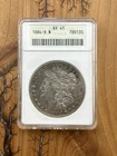 1884-S Morgan Silver Dollar $1 ANACS EF/XF45 Old Soapbox