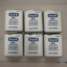 NEW 6 Pack Oral-B Glide Pro-Health Pro Sante Deep Clean Cool Mint Dental Floss