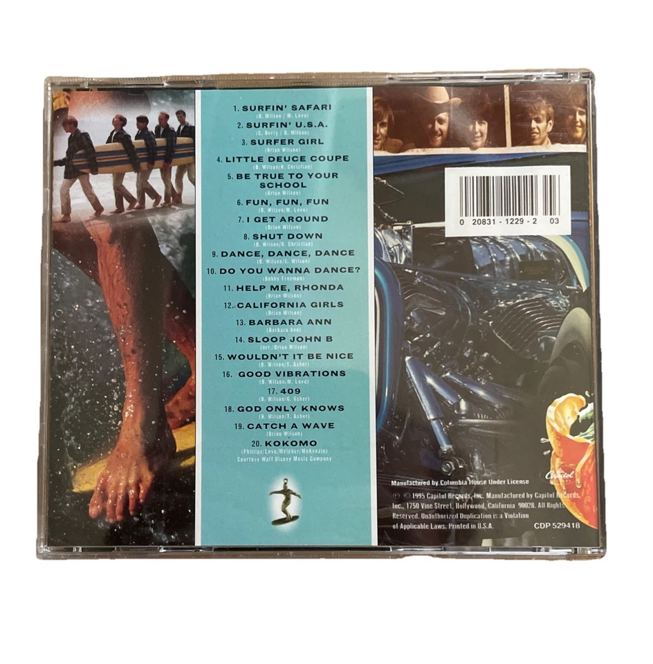THE BEACH BOYS Good Vibrations 20 Years Of Beach Boys + Rare Bonus Disc VG+ Foto 3 de 4