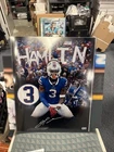 Damar Hamlin Autographed Buffalo 16x20 Photo  Beckett COA