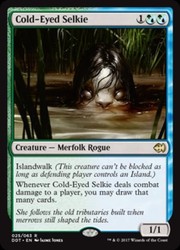 Cold-Eyed Selkie 025/063 Duel Decks: Merfolk vs. Goblins Rare