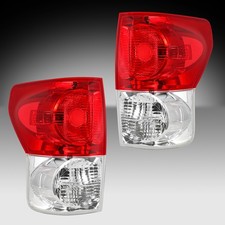For 2007-2009 Toyota Tundra Tail Lights Lamps 07-09 Driverpassenger Taillight