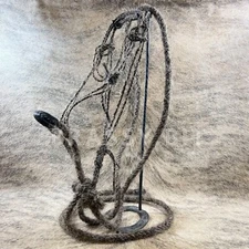 Vintage Horse Hair Headstall w/ Bosalita