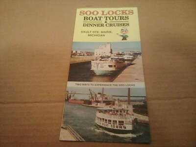 Soo Locks Boat Tours & Dinner Cruises Sault Ste. Marie Michigan Brochure
