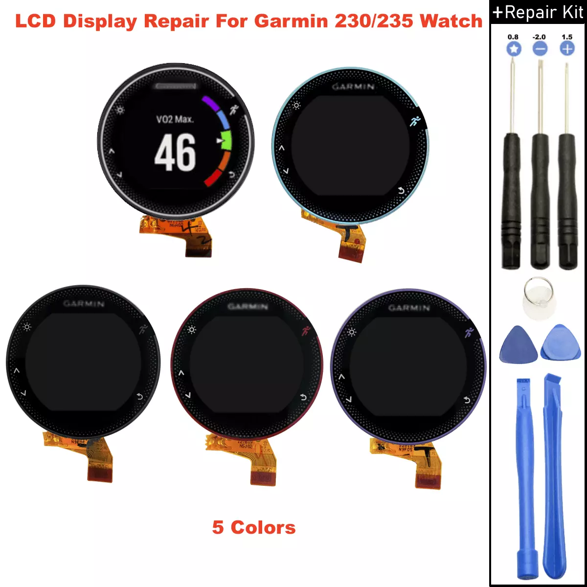 For Garmin Forerunner 235/230 Sport Watch LCD Display Screen Assy  Replacement