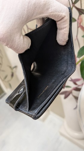 Vintage Black Patent Leather Chanel Purse Wallet - Picture 8 of 14