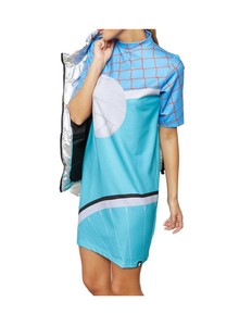 red grey adidas dress