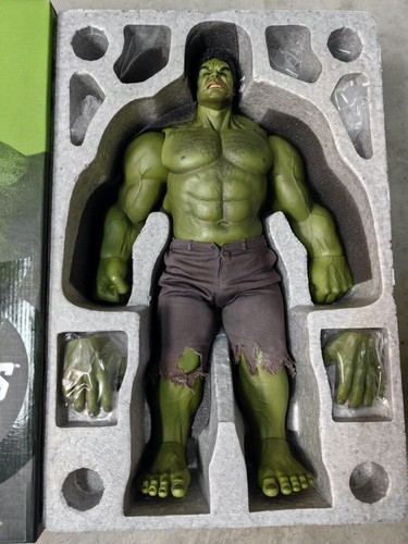 HOT TOYS HULK MARVEL AVENGERS 1/6 MMS186 Brand New - Picture 2 of 5