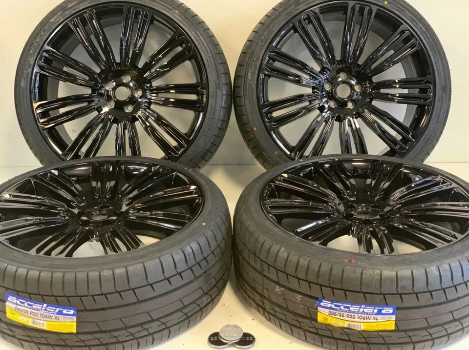 LLANTAS 22" PARA RANGE ROVER EDICIÓN VELAR LLANTAS NEUMÁTICOS 5x108 EVOUGE VELARYY Foto 3 de 4