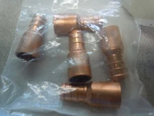 Zurn Sweat Adapter - 1/2" Male Sweat x 1/2" Barb - Pack of 5