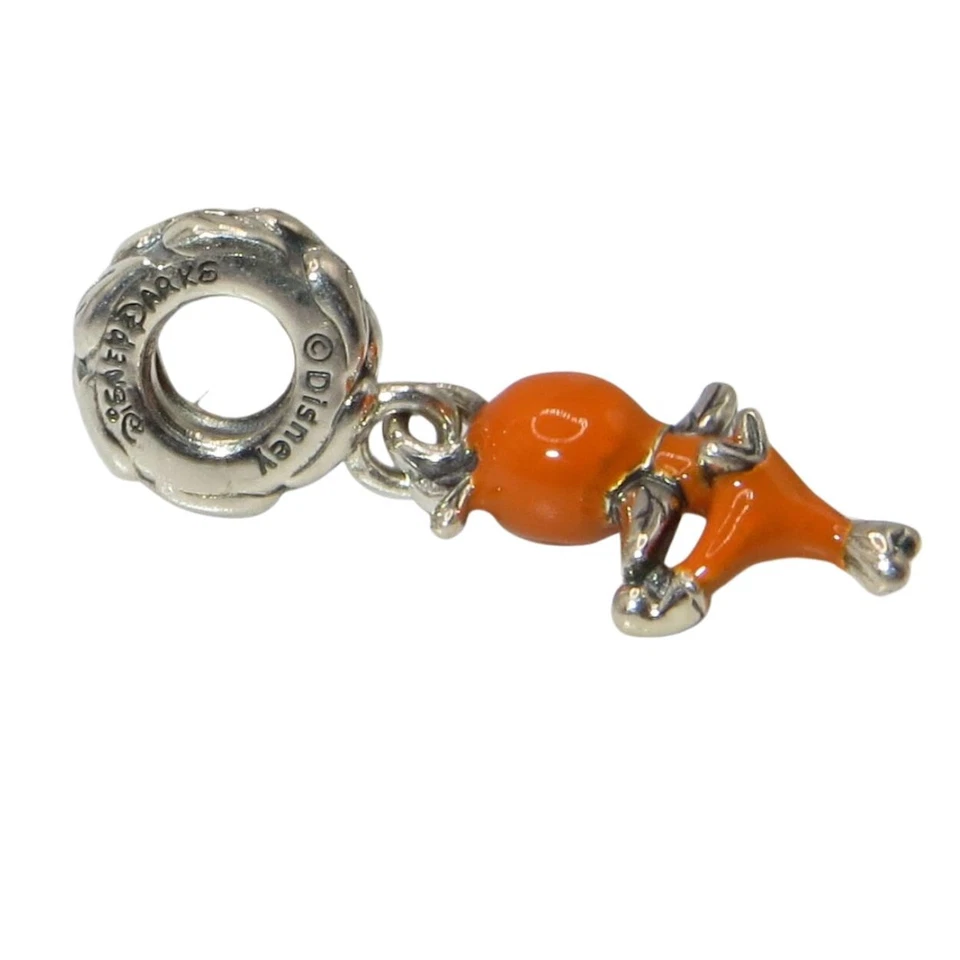 Pandora RARO! Dije de pájaro naranja festival flor/jardín Disney Epcot 2024 798877CO1 Foto 4 de 4