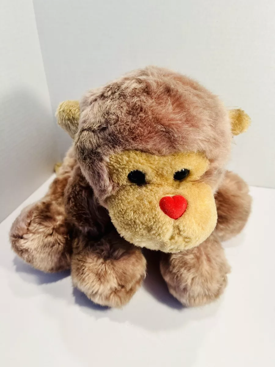 A. Mart Corp. Brown Soft Monkey Plush Stuffed Animal