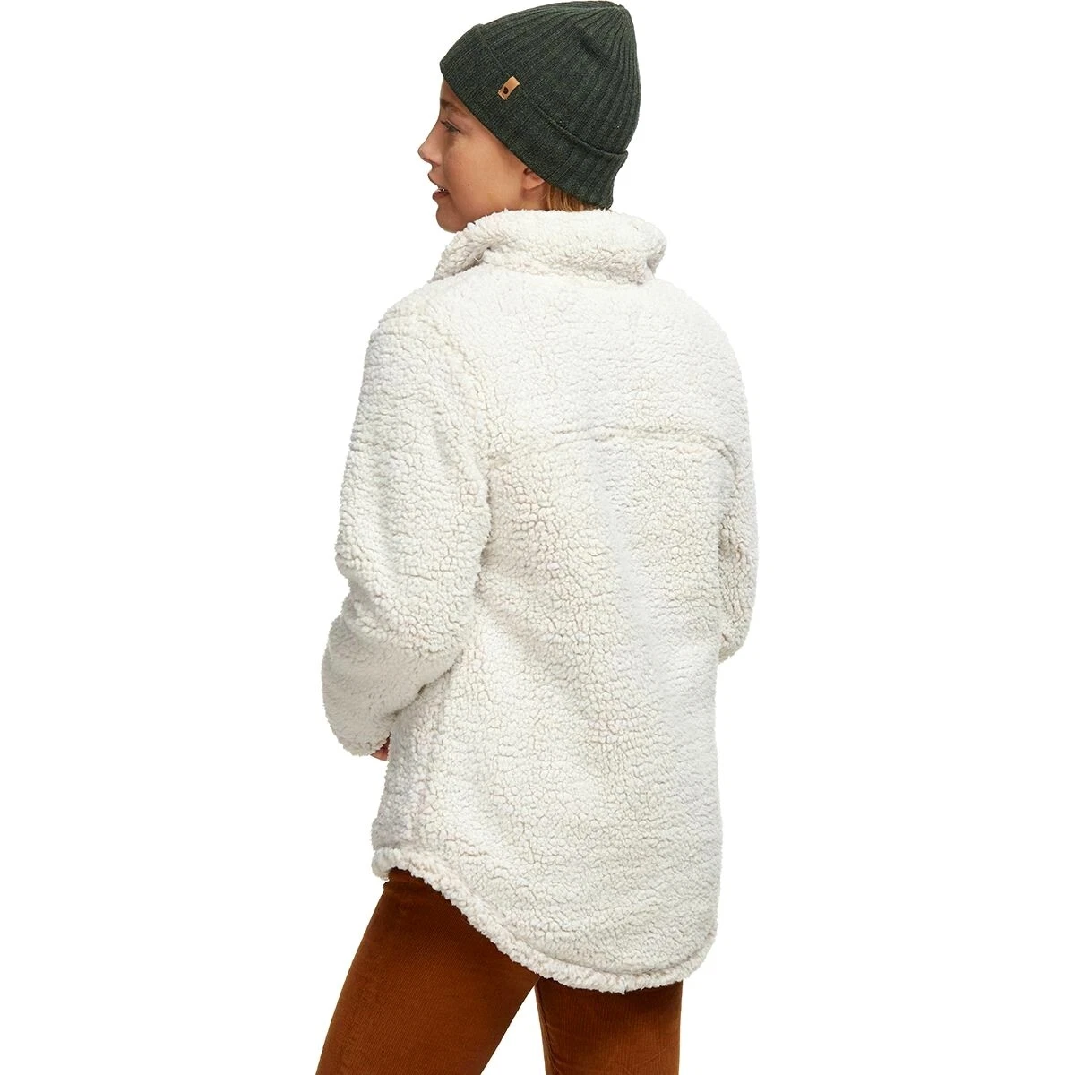 Stoic long outlet pile fleece jacket