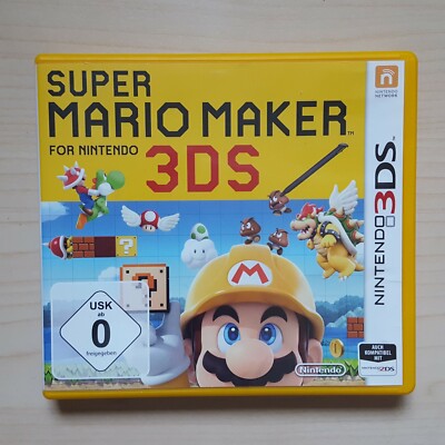 Super Mario Maker 3DS Spiel in OVP Nintendo 3DS