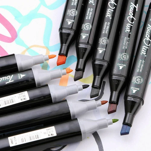 30 Farbe Acrylstifte Marker Set Permanent Pen Für DIY Graffiti Sketch Dual DHL🏆 - Bild 2 von 9