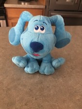 Blues Clues Blue  You 6" Blue Plush EUC 2020 Viacom tag cut