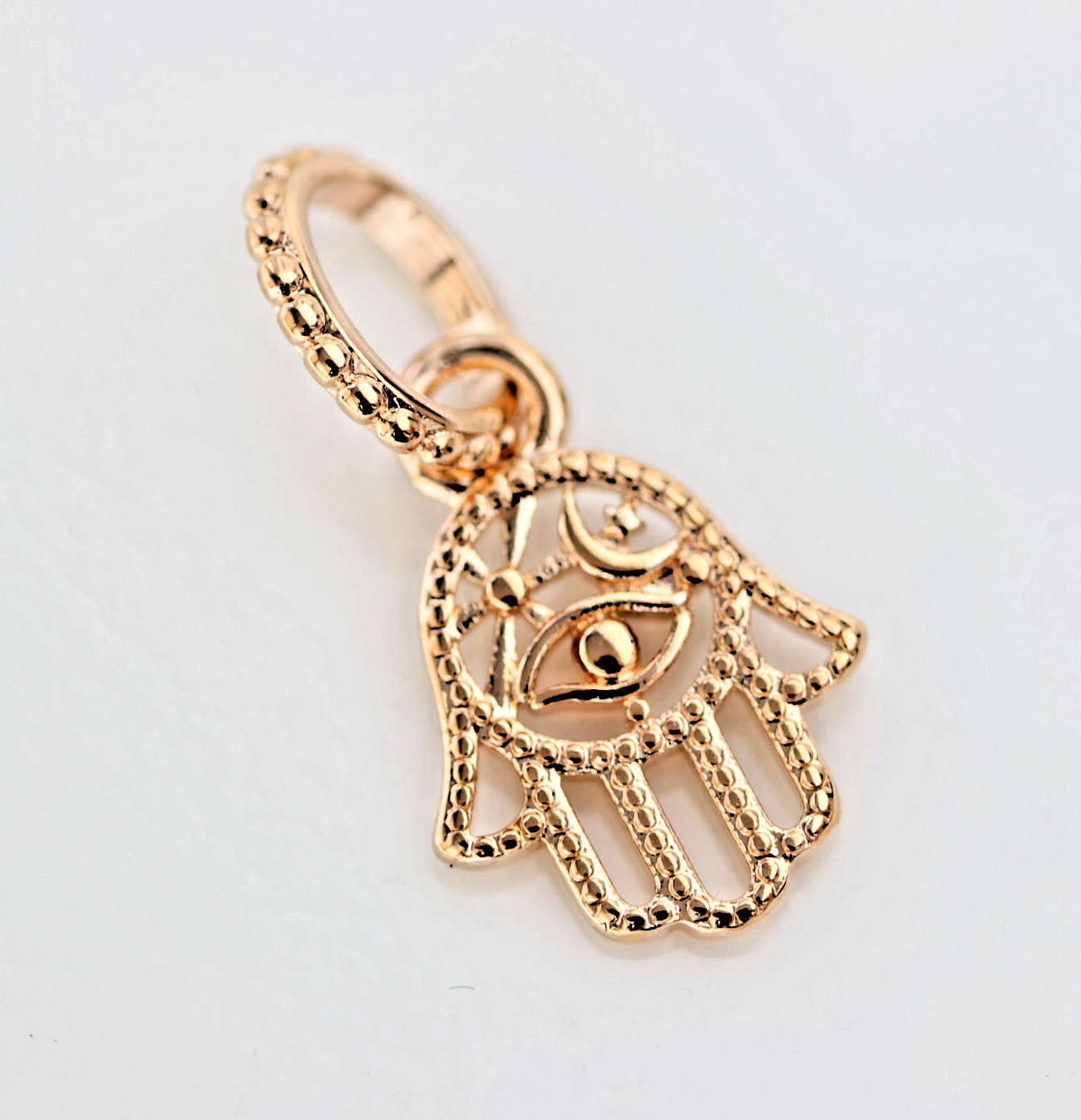 Pandora Moments Silver Protective Hamsa Hand Dangle Charm