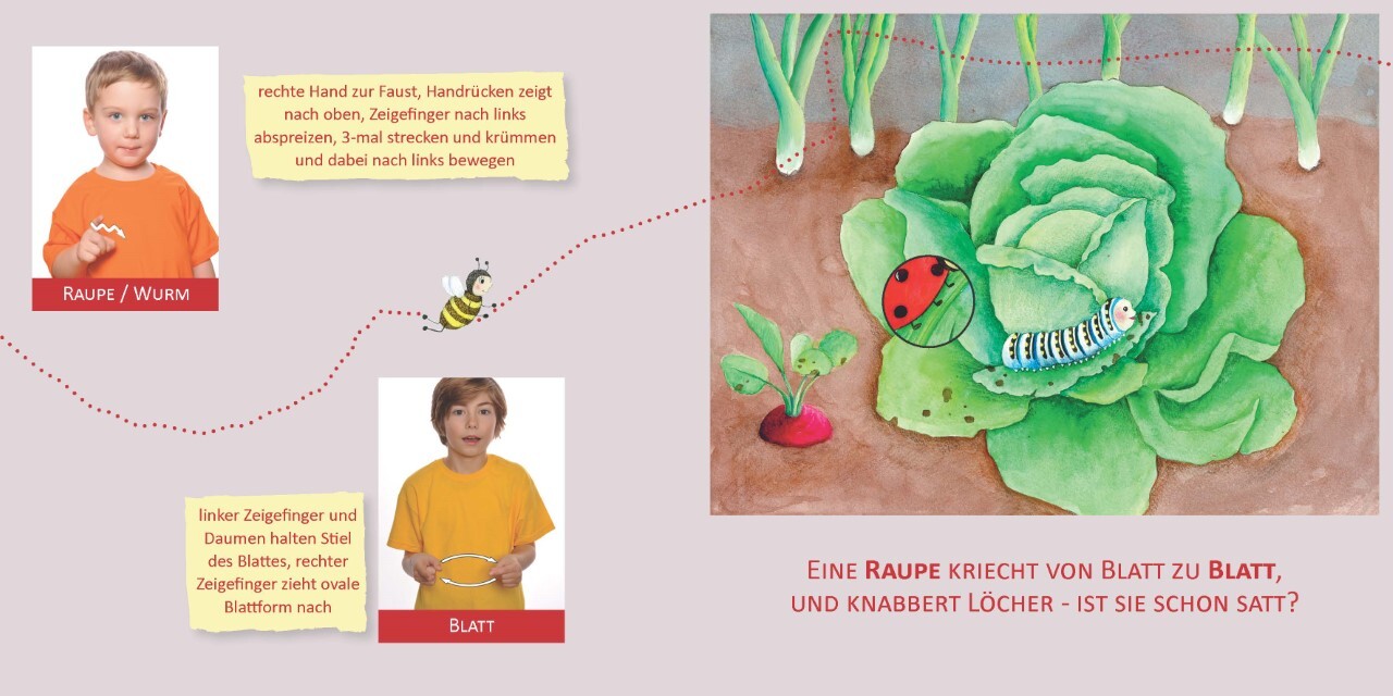 Thumbnail - Mit Babyzeichen Die Welt Entdecken: Tiere Garten Vivian König